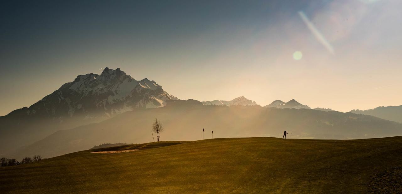 Gasthaus Badhof - Golfhotel Meggen Eksteriør billede